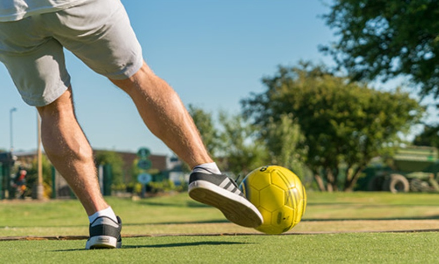 Image 4: 18 Holes of Footgolf Experience for One or Two Adults and Children