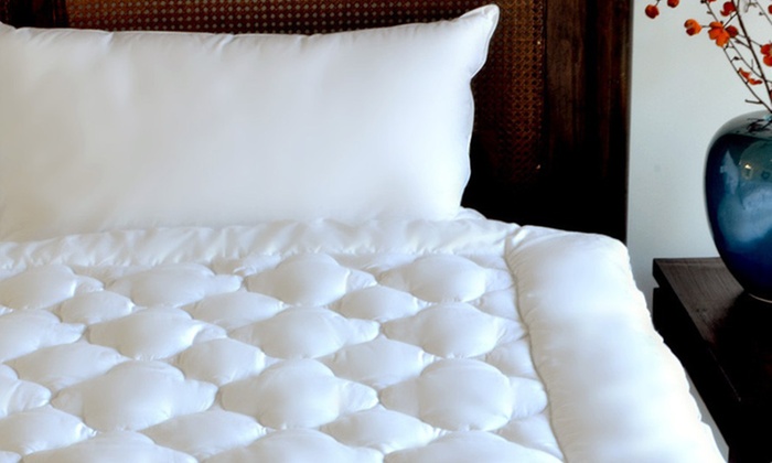 billowy clouds mattress pad