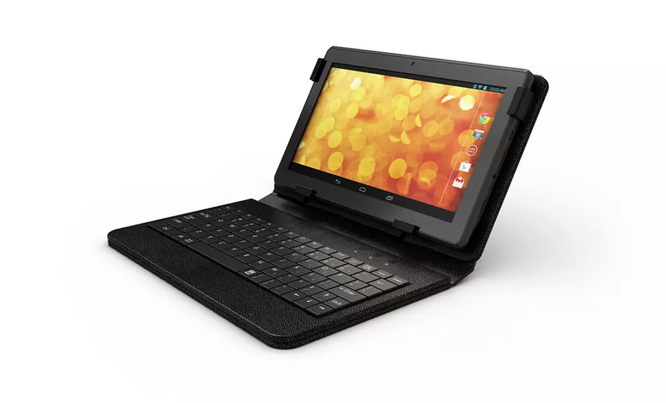Hipstreet Phoenix 16GB 10" Google-Certified Tablet with 1.6GHz Quad-Core Processor and Bluetooth Keyboard - Primary Image