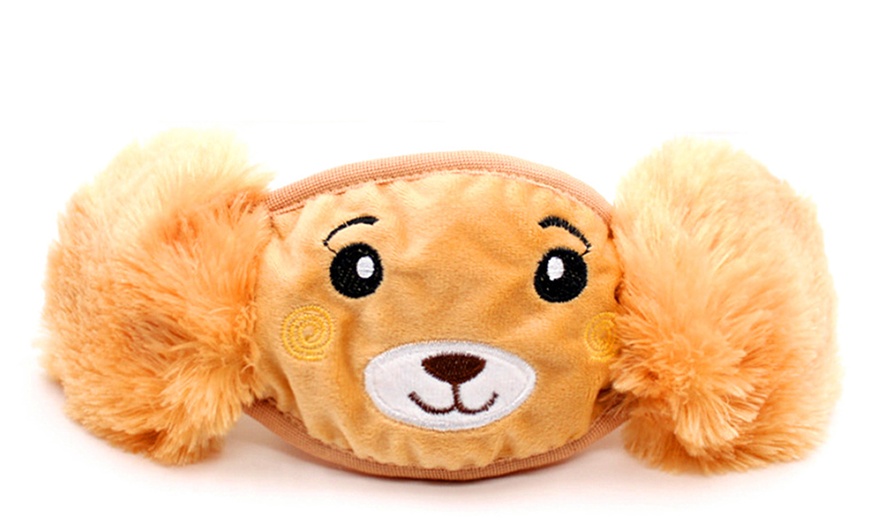 Image 5: Kids' Fluffy Mask with Earmuffs