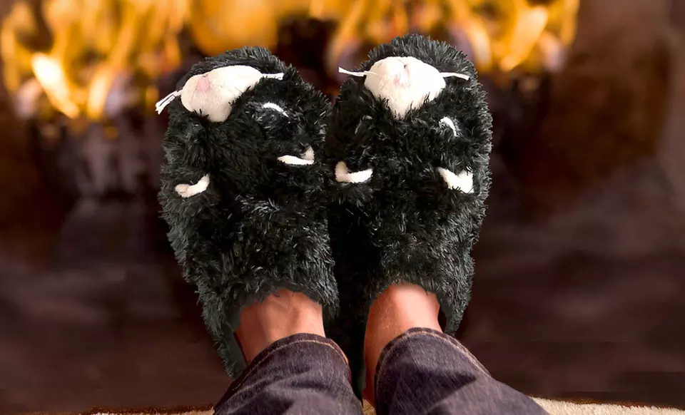 $14.99 for Aromatherapy Animal Slippers ($30 List Price). Multiple Sizes and Styles Available. Free Returns. - Second Medium