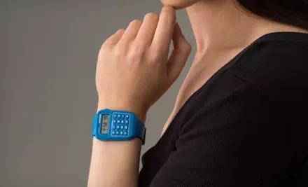 $17 for a Timex Unisex Retro Calculator Watch ($80 List Price). Five Colors Available. Free Shipping and Free Returns. - Second Medium