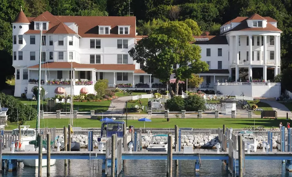 Two-Night Stay with Dining Credit, Fudge, and Breakfast at Island House Hotel in Mackinac Island, MI - Primary Image