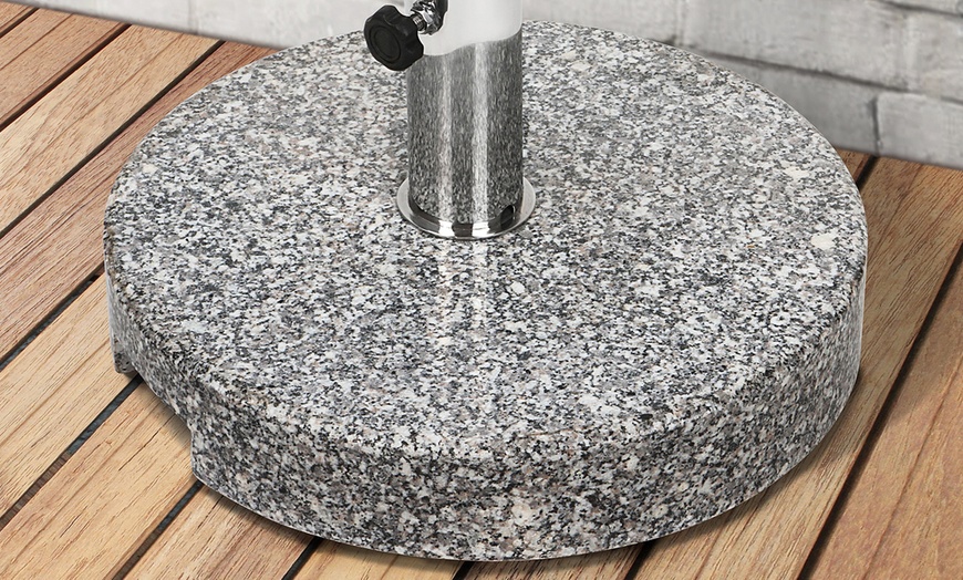 Image 3: Granite Parasol Bases