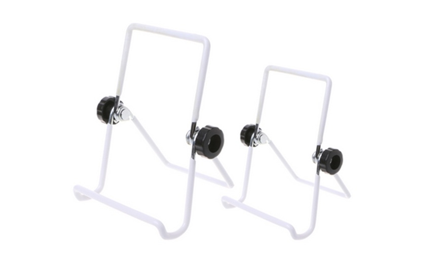 Image 12: Foldable Adjustable Tablet Holder