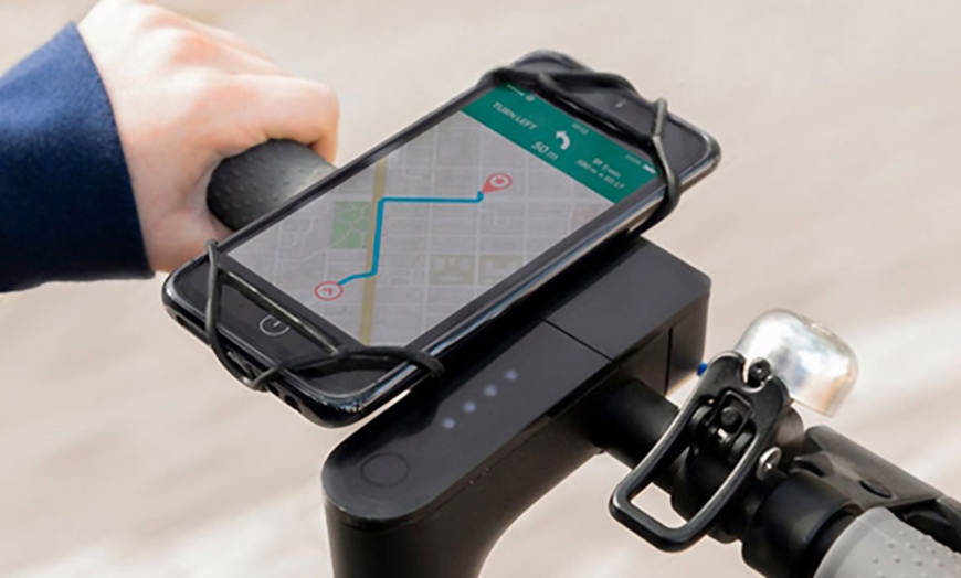 Image 3: Universele smartphonehouder met fietsbevestiging