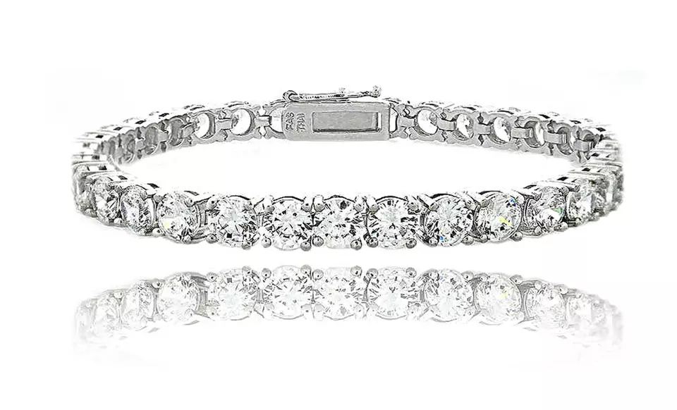 Cubic Zirconia Tennis Bracelet - Second Medium