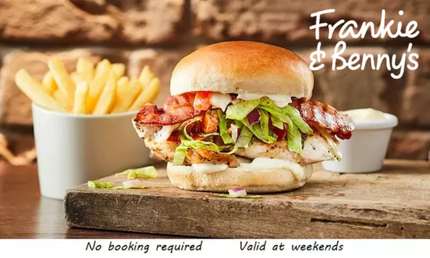 FINAL DAY: Two-Courses for Two with Optional Wine at Frankie & Benny's, Nationwide (Up to 56% Off) - Primary Image