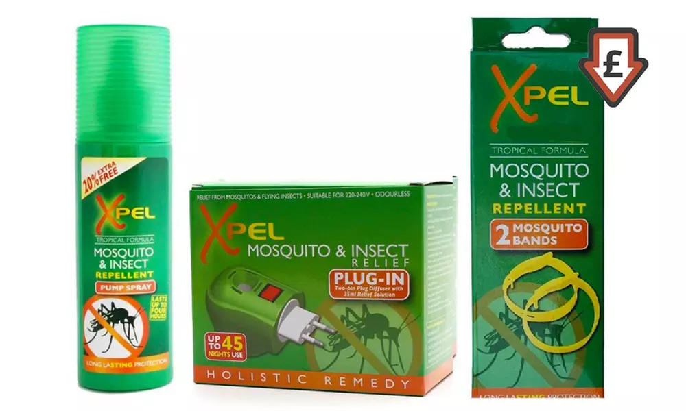 One or Two Xpel Mosquito and Insect Repellent Sets - Primary Image