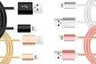 4er-Pack Ladekabel mit USB-C, Mircro-USB oder Lightning®-Connector - Second Medium