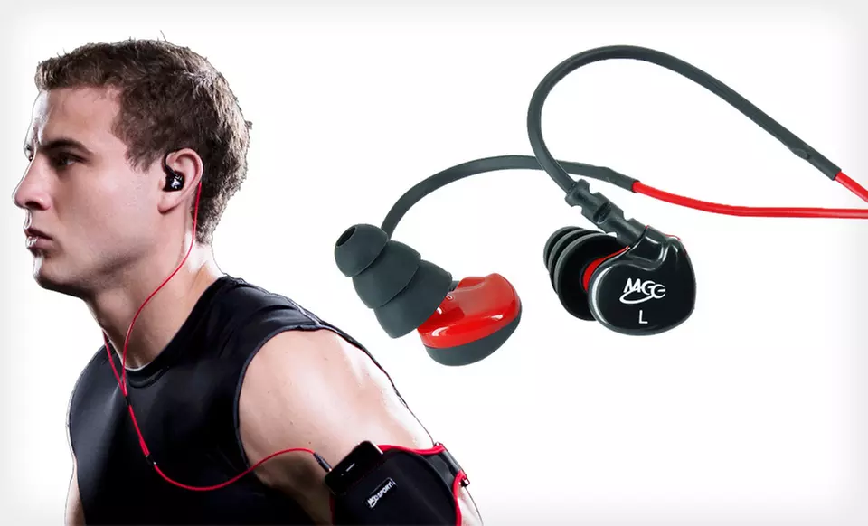 $29 for a Pair of MeElectronics Sport-Fi S6 Noise-Isolating In-Ear Headphones ($49.99 List Price). Free Shipping. - Primary Image