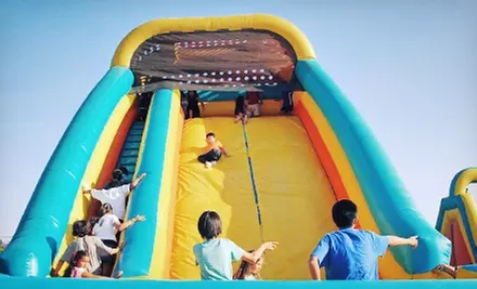 5 or 10 All-Day Bounce Visits at Inflatable Fun Factory of Orange County (Up to 77% Off) - Primary Image