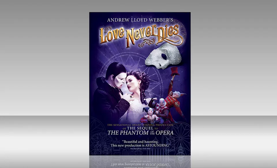 Andrew Lloyd Webber's Love Never Dies DVD. Free Returns. - Primary Image