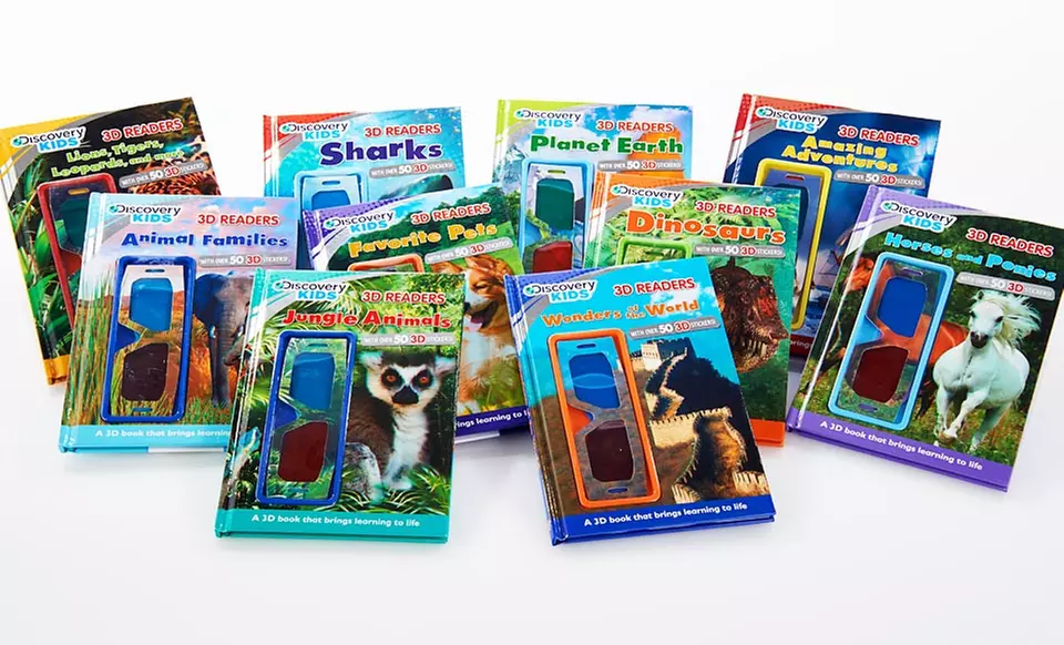 $26.99 for a Set of 10 Discovery Kids 3D Reader Books ($49.90 List Price). Free Shipping. - Primary Image