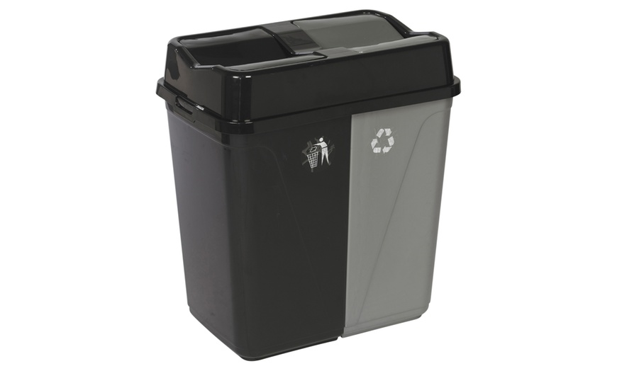 Image 4: Zero Waste Bin with Two Compartments