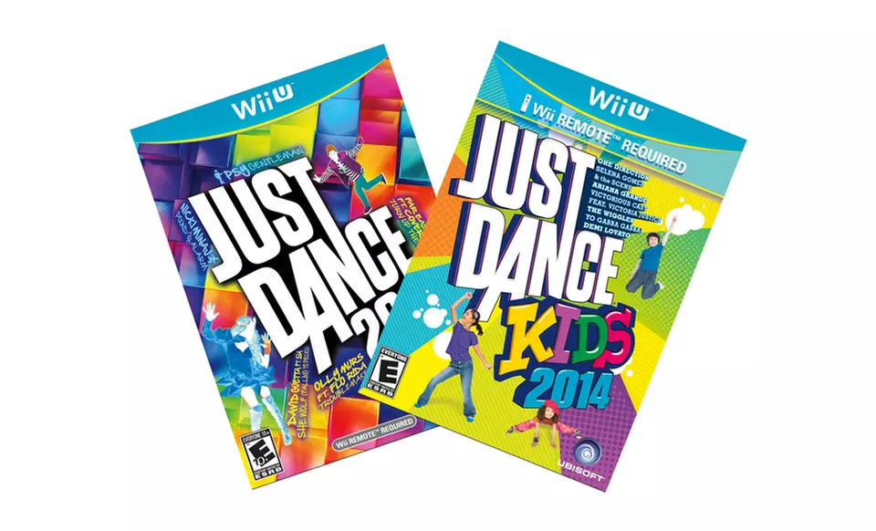 Just Dance 2014 and Just Dance Kids 2014 Bundle ﻿for Wii U, Xbox 360, or Wii. Free Shipping and Returns.  - Second Medium