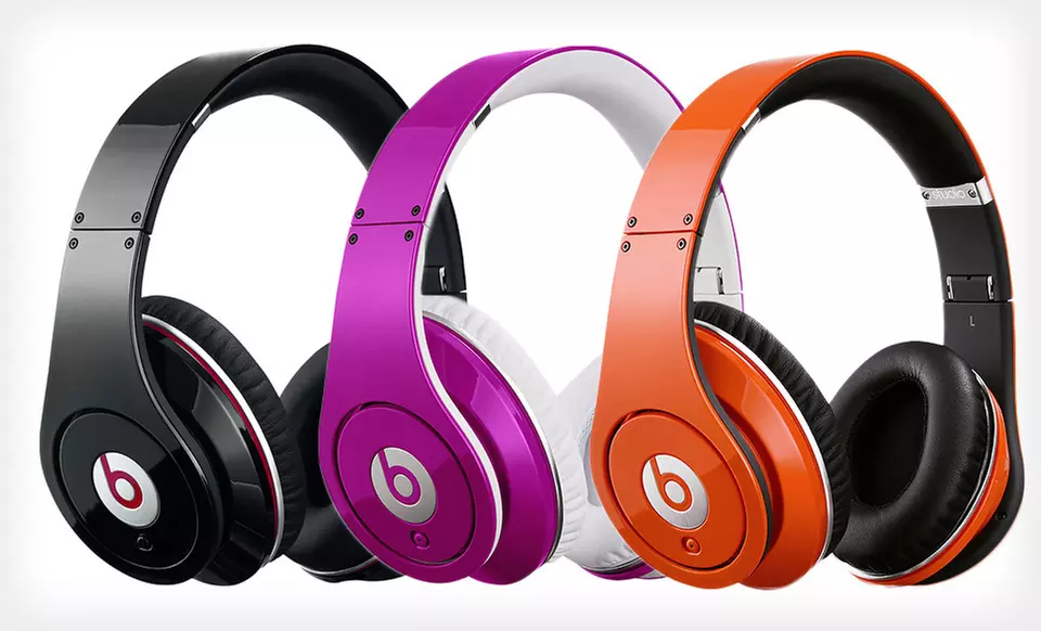 $249 for Beats by Dr. Dre Studio Headphones in Black, Orange, or Pink ($299.95 List Price). Free Shipping and Returns. - Primary Image