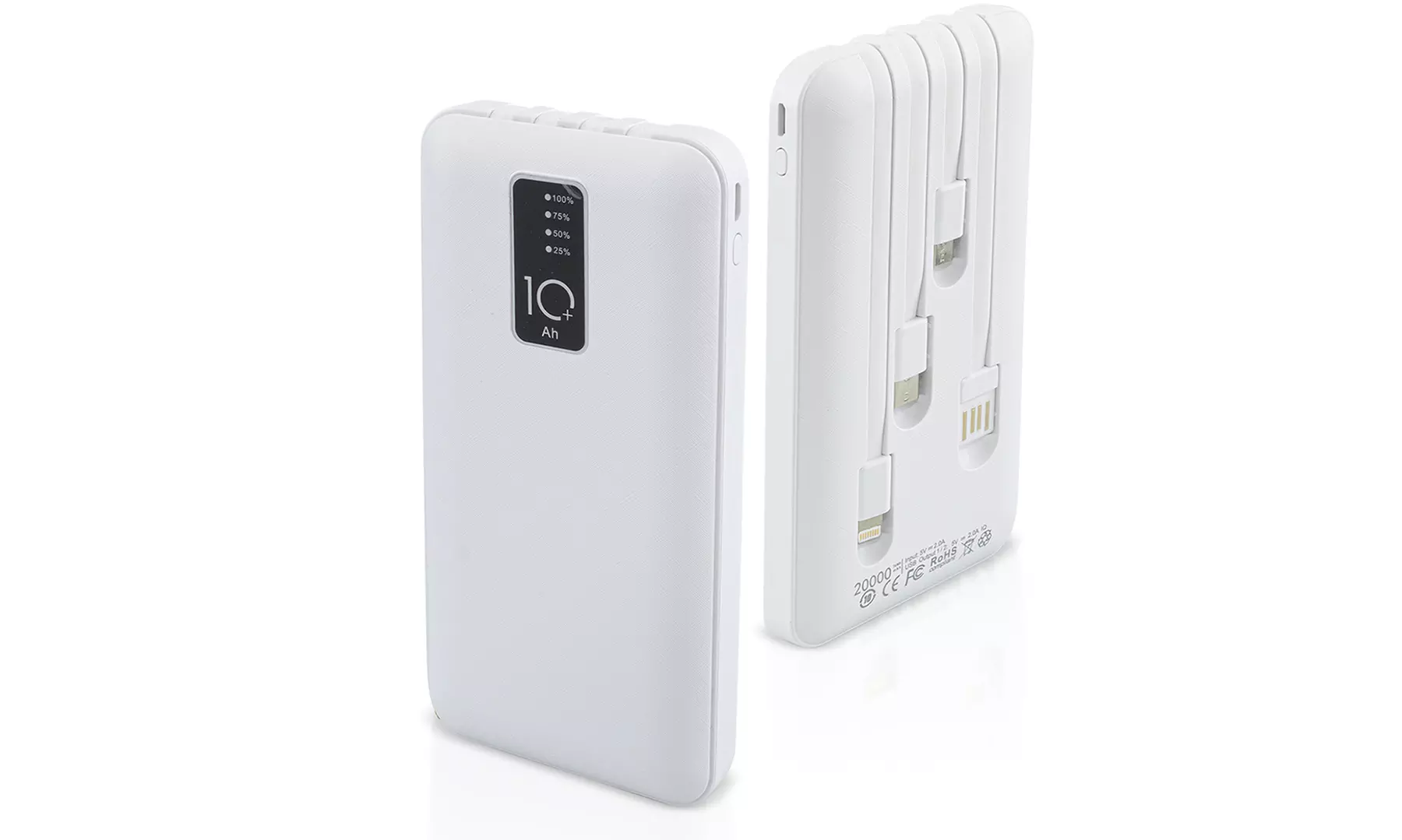 Batería externa de 2000 mAh para móvil, tablet o PC