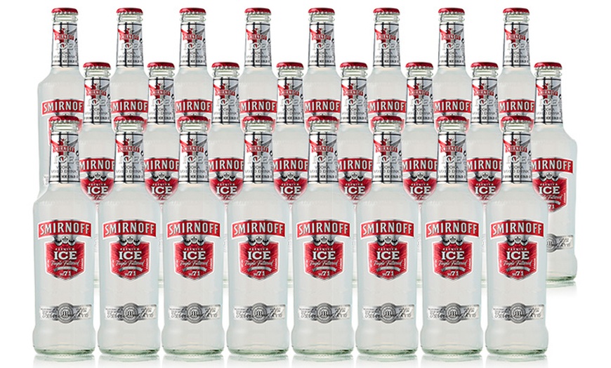 Image 1: 24-Pack Smirnoff Ice Red