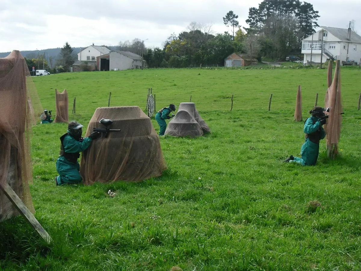 Paintball y degustación gallega