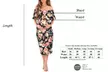 Women's Maternity Off-Shoulder Floral Ruffle Dress - Second Medium