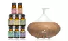 Art Naturals Diffuser and 8-Pack Oil Gift Set