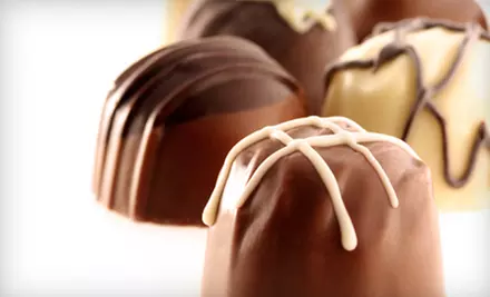 25 Belgian Truffles or 10 Chocolate Fortune Cookies with Customizable Message from EJoyCity (Up to 52% Off) - Primary Image