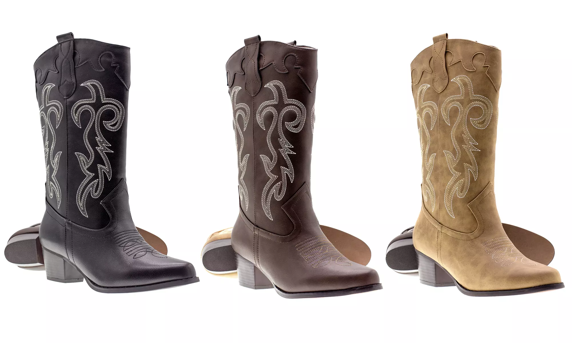 Women's Rodeo Cowboy Boots - Primary Image