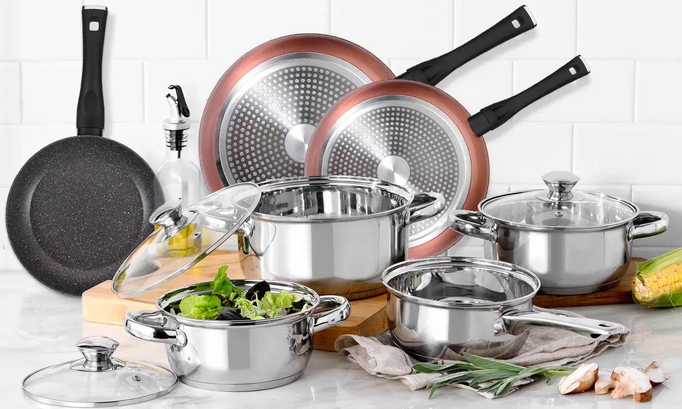 Batterie de cuisine 9 pièces, modèle Faro, marque San Ignacio - Primary Image