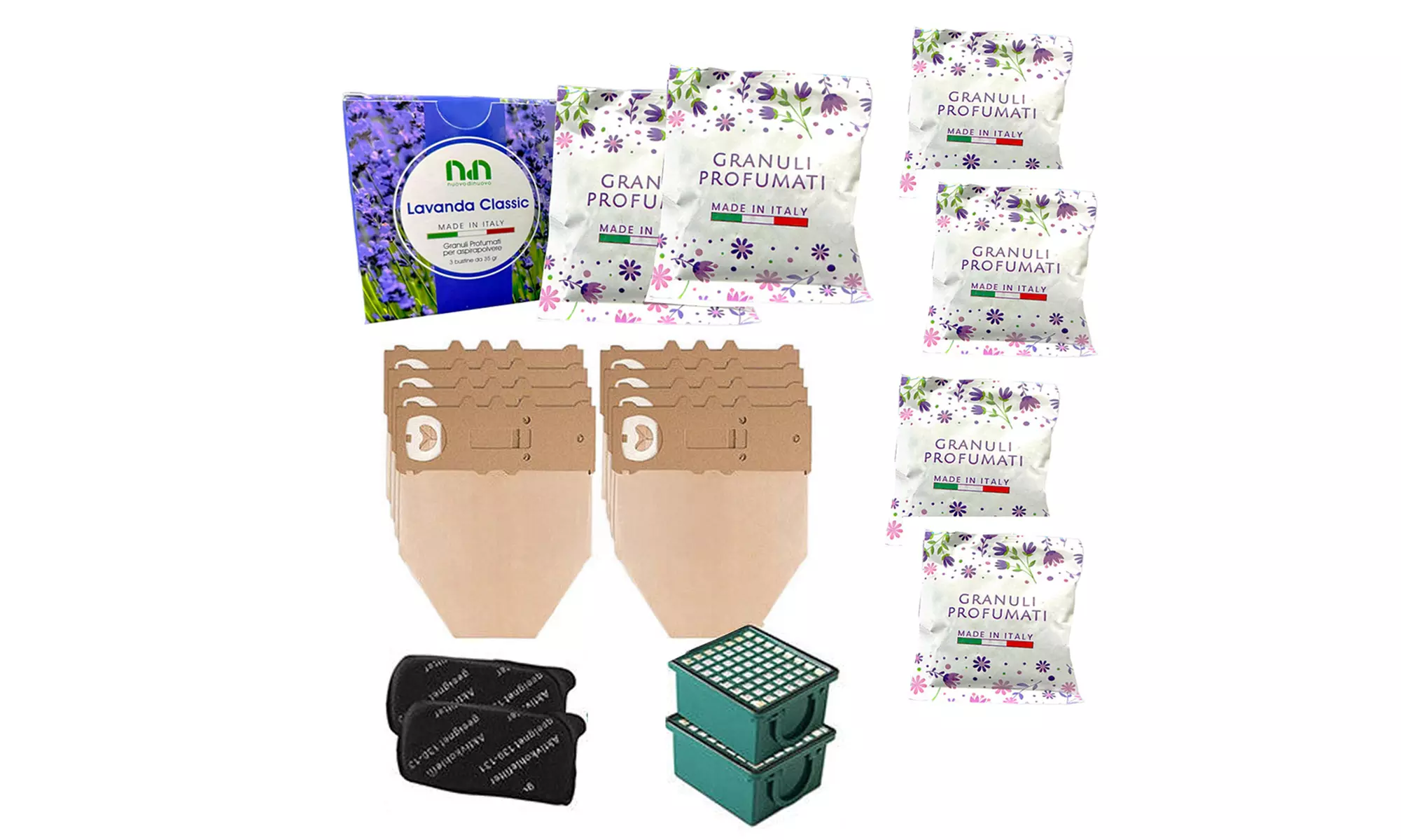 Set ricambi compatibili per Folletto