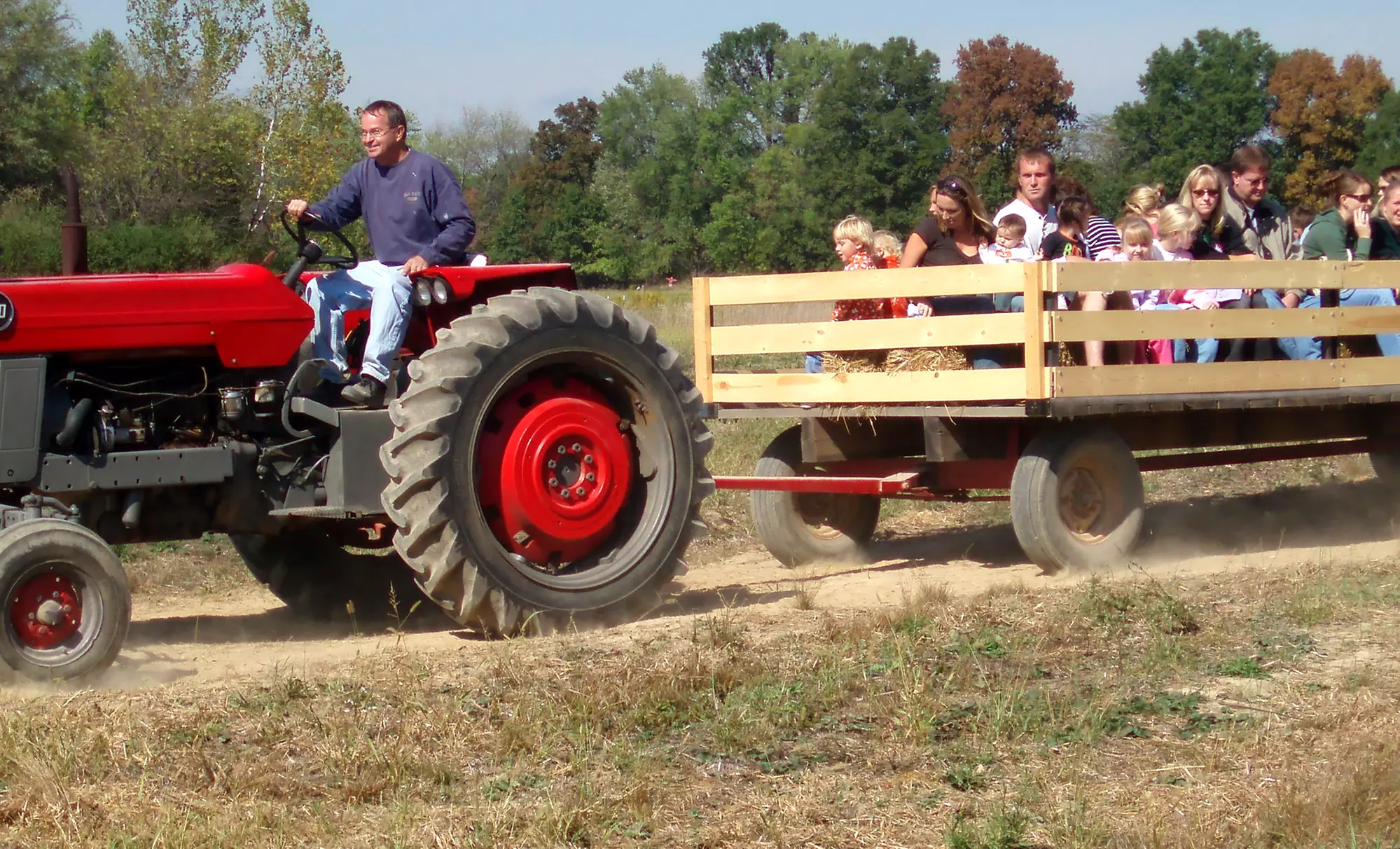 $9.99 for Two All-Day Passes for Corn Maze, Hay-Rides, and Family Activities at Blooms & Berries Farm Market ($18 Value) - Primary Image