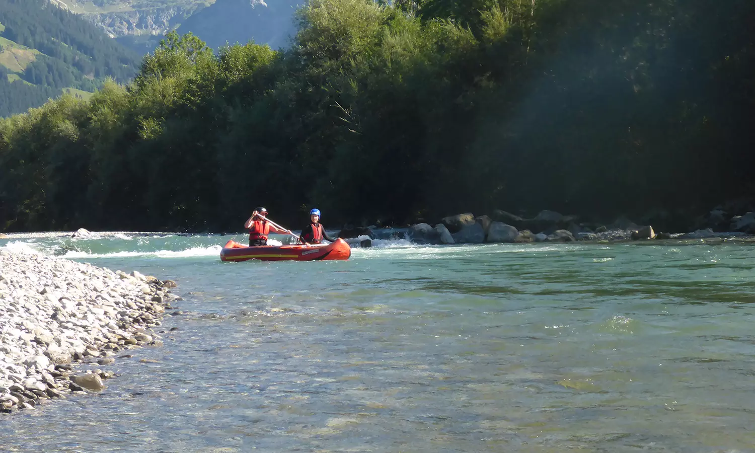 3 Stunden Fun-Rafting-Tour