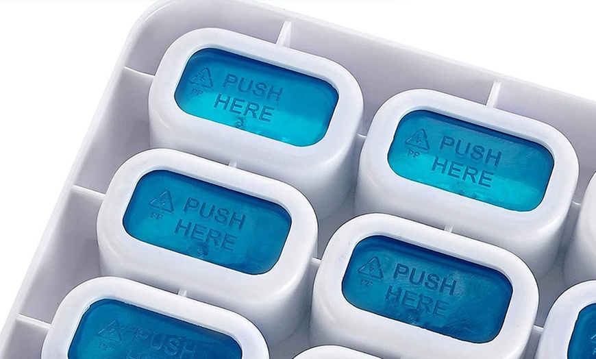 Image 4: 31-Day Pill Dispenser Storage Case