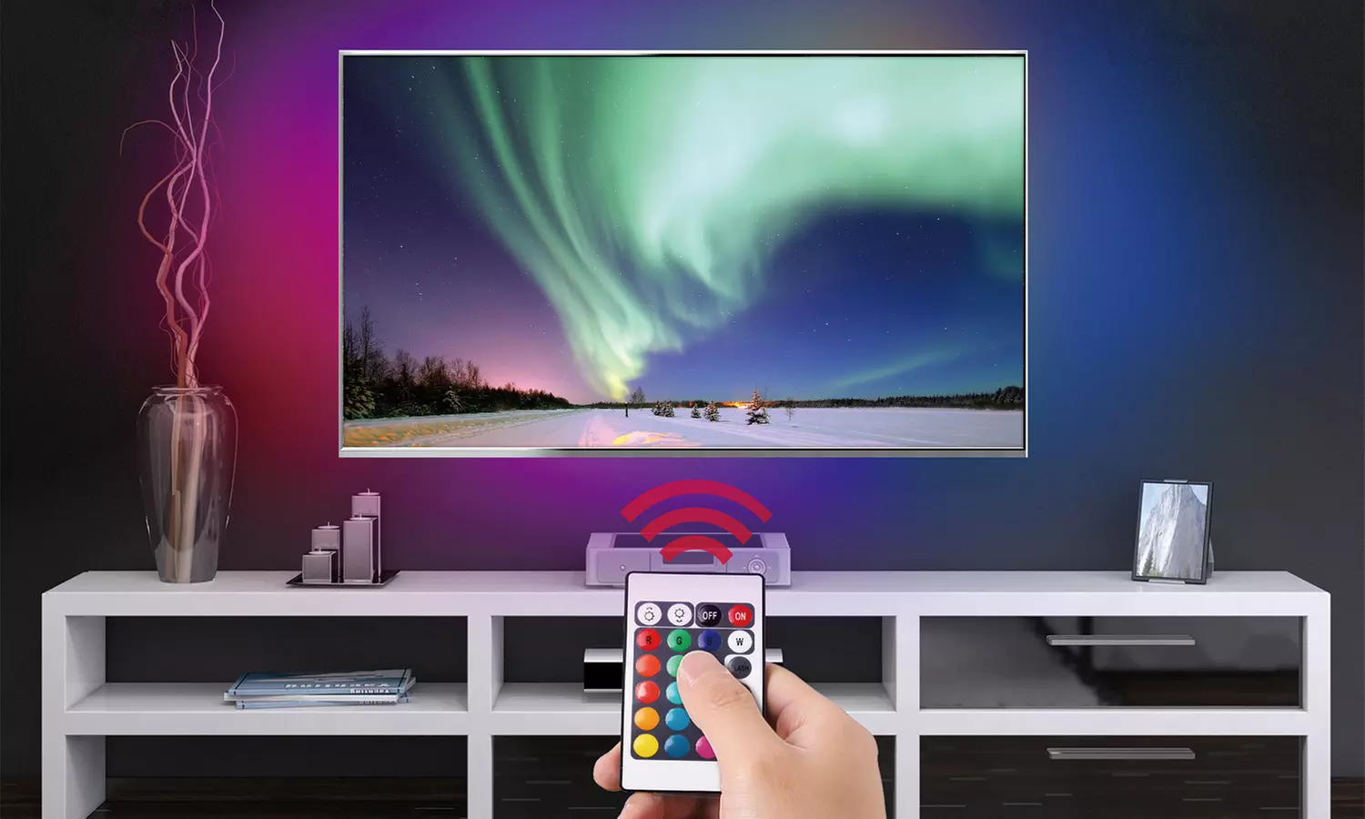 Home Theater TV LED Backlight Kit - Primary Image