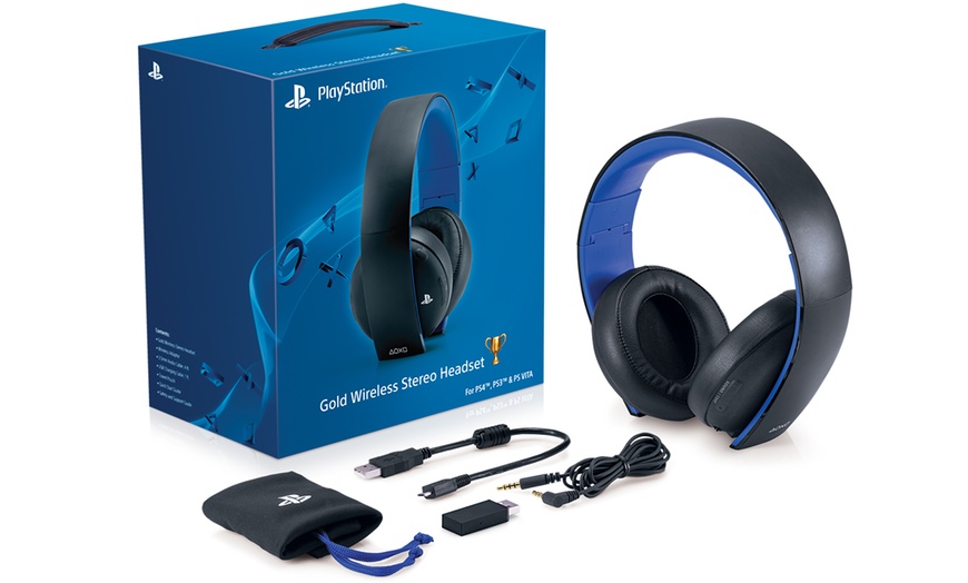 Playstation gold wireless headset пропадает звук