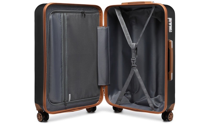 Image 9: Valise ABS avec design circulaire