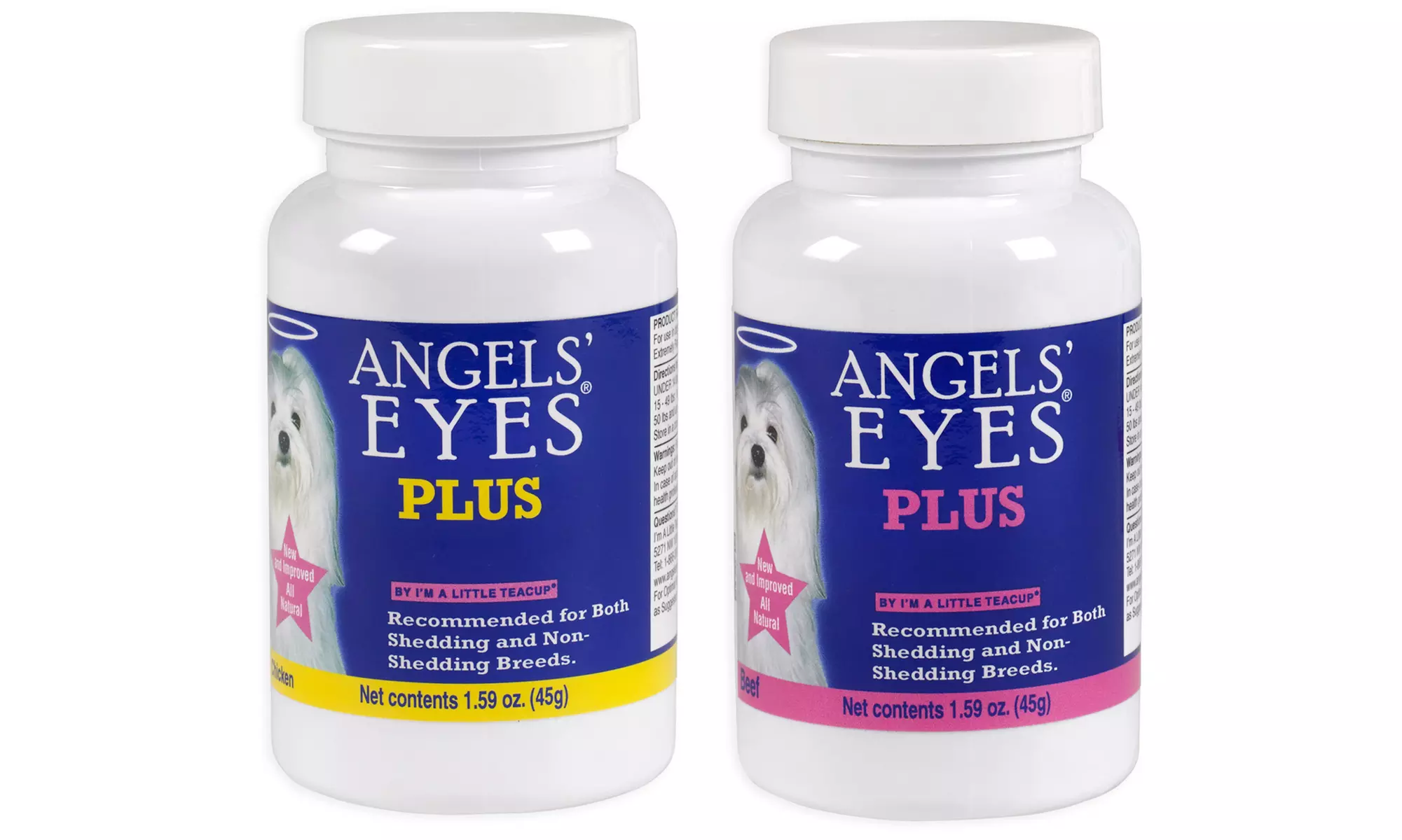 Angel Eyes Plus All-Natural Tear-Stain Remover (45g or 75g) - Primary Image