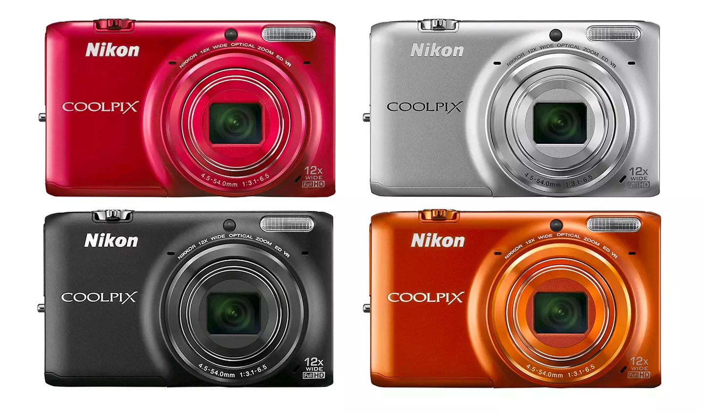 Nikon S6500 16MP WiFi Digital Camera with 12x Zoom (Manufacturer Refurbished) - Primary Image