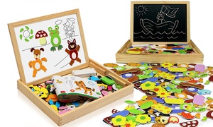 Kids' Wooden Drawing Board Set