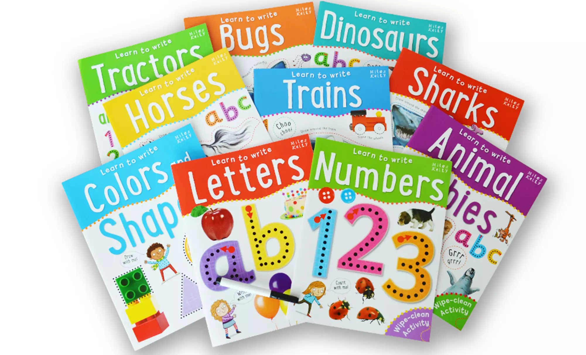 Learn to Write Book Bundle with Marker (10-Piece) - Primary Image