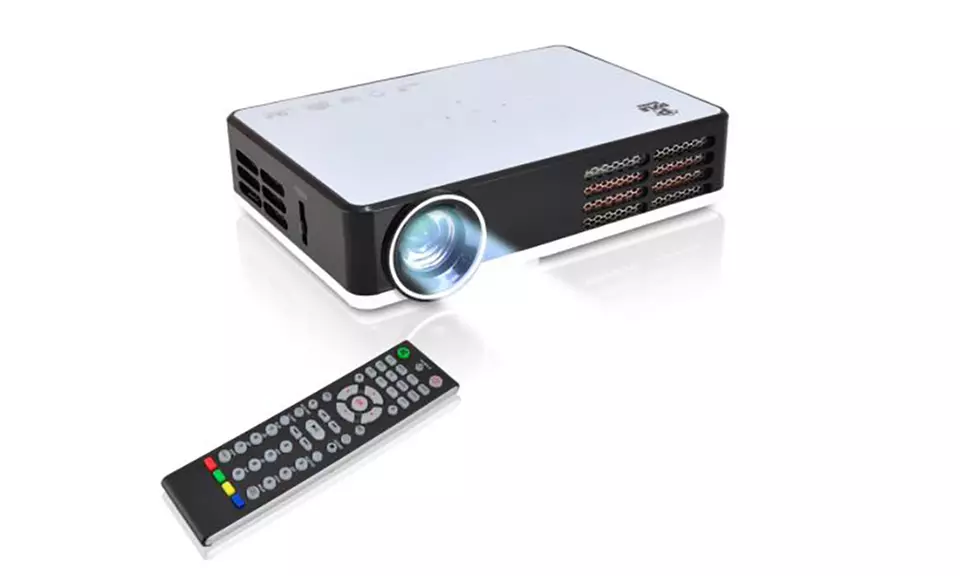 Pyle PRJAND805 HD Mini Smart Projector with Built-In Android CPU - Primary Image