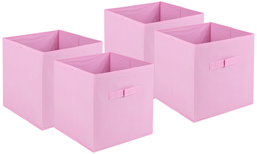 Image 5: Four-Pack of Storage Folding Boxes