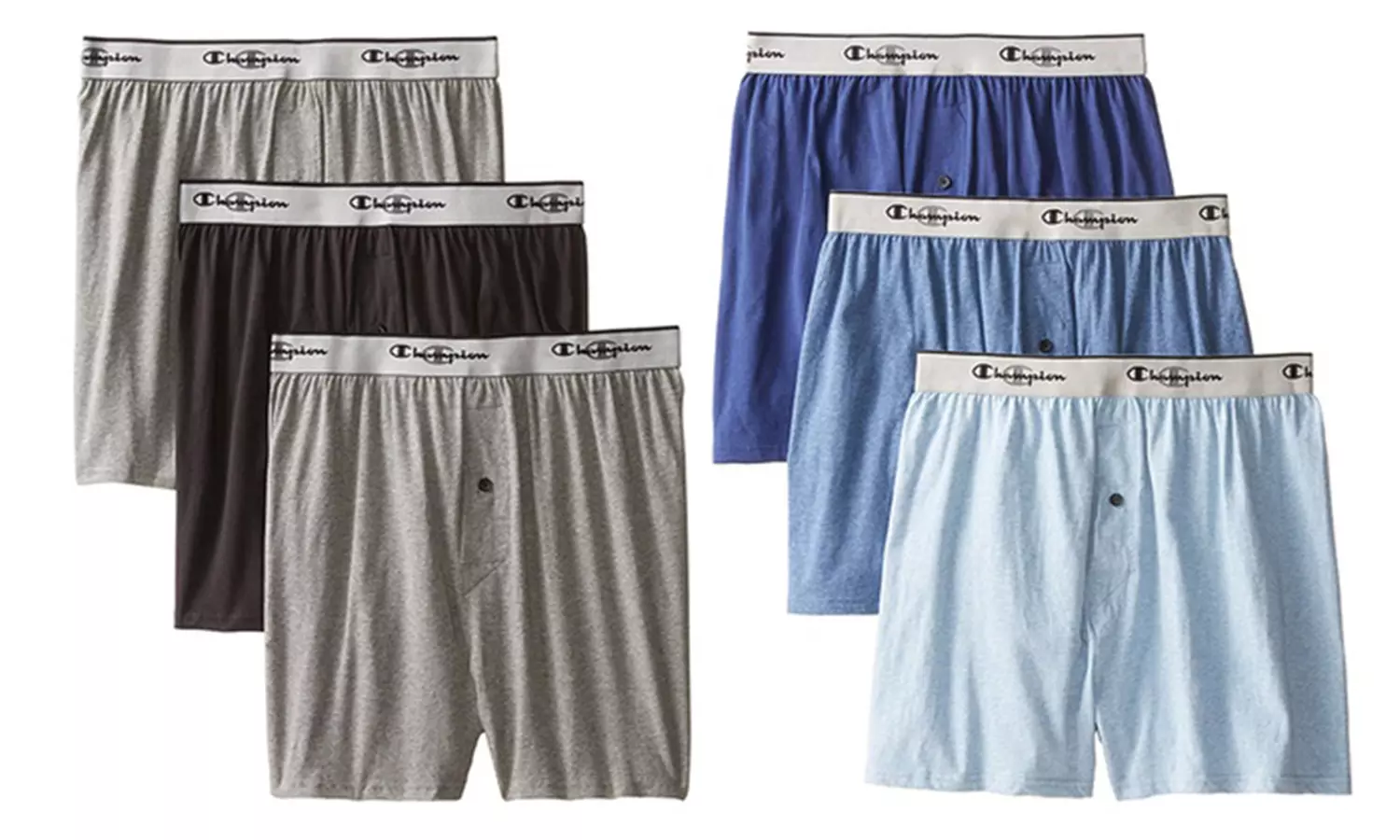 Champion Men's Knit Boxer Shorts (3-Pack) - Primary Image