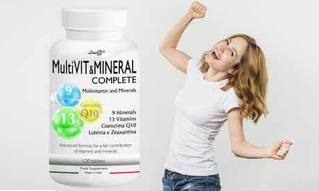 Fino a 720 compresse di integratore Line@ con 13 vitamine e 9 minerali