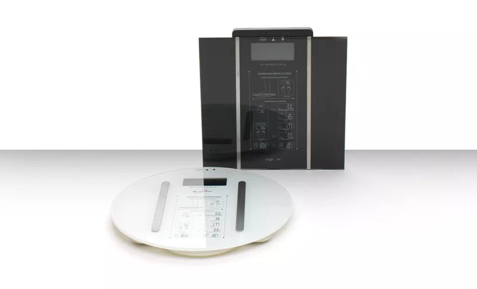 Weighmax Digital Body-Fat Scale in Black or White. Free Returns. - Primary Image