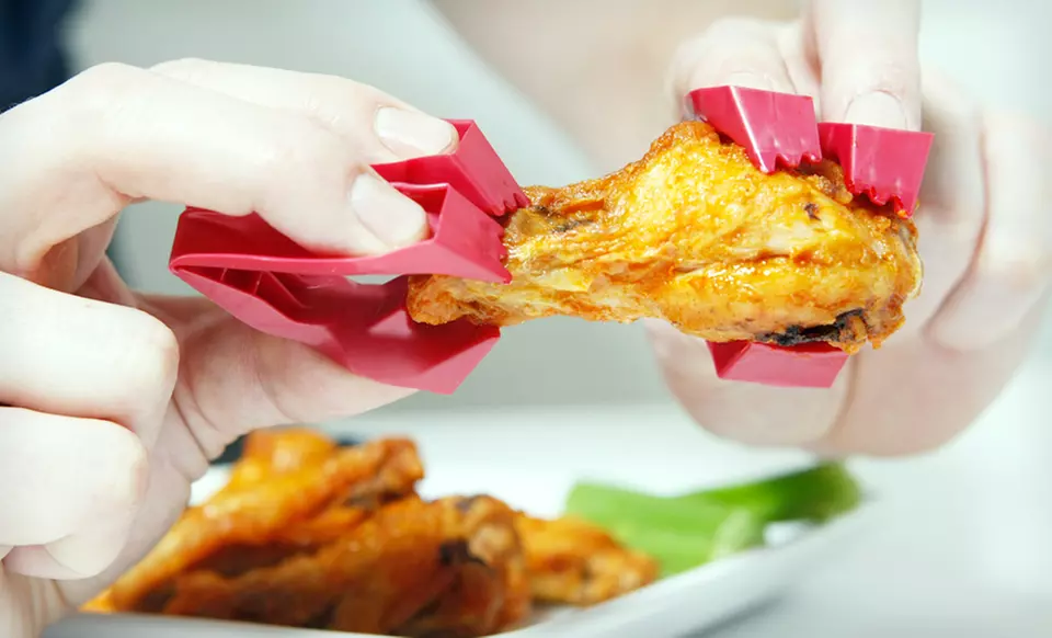 $8.99 for a Six-Pack of Trongs Reusable Finger-Food Utensils ($24.95 List Price). Free Returns. - Primary Image