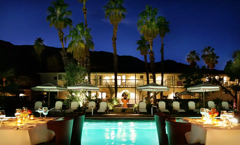 Stay with $25 Purple Palm Dinner Credit at Colony Palms Hotel in Palm Springs, CA    - Primary Image
