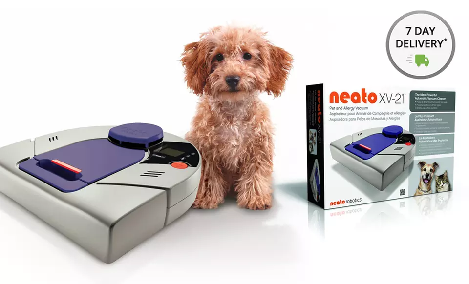 Neato XV-21 Pet and Allergy Robotic Vacuum Cleaner with Extra Filters.﻿ Free Returns. - Primary Image