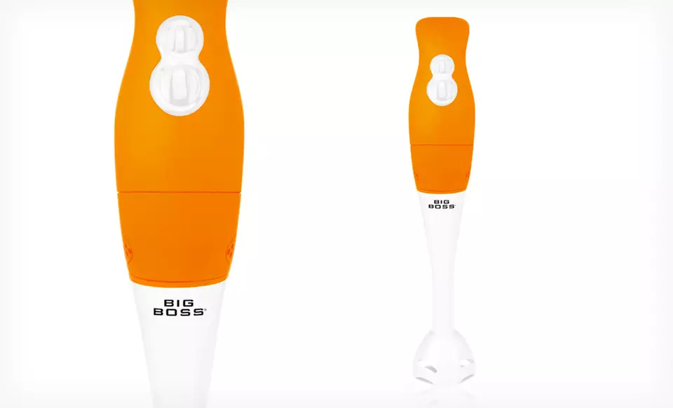 Big Boss Stick Blender in Black, Green, or Orange. - Second Medium