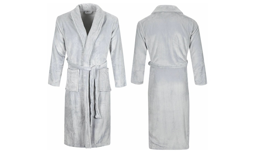 Image 5: Soft Unisex Dressing Gown